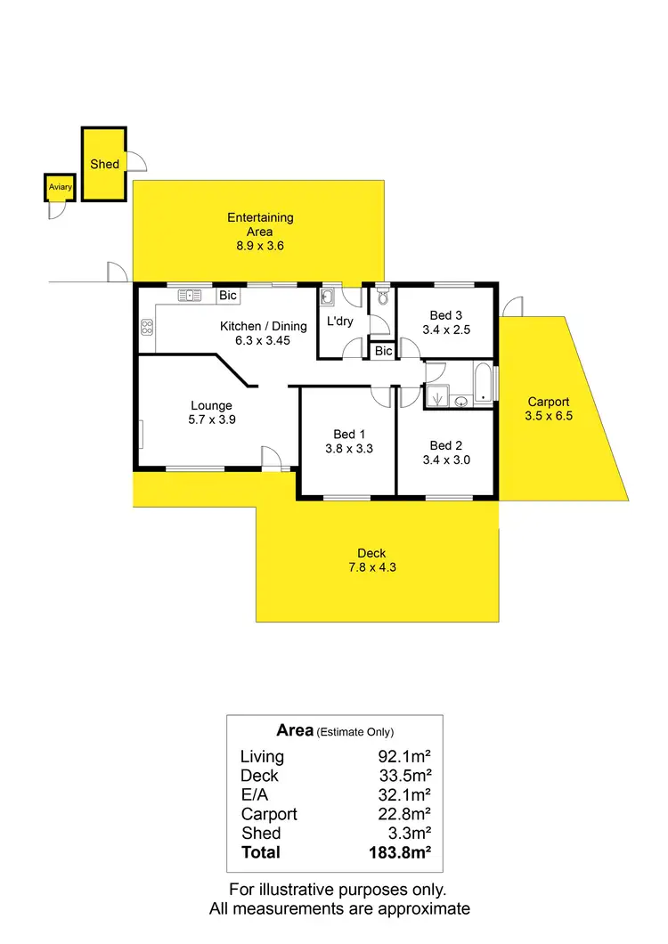 Floorplan of Homely house listing, 18 Sherwood Avenue, Happy Valley SA 5159