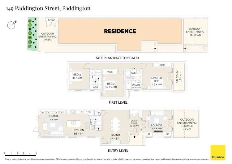 Floorplan of Homely house listing, 149 Paddington Street, Paddington NSW 2021