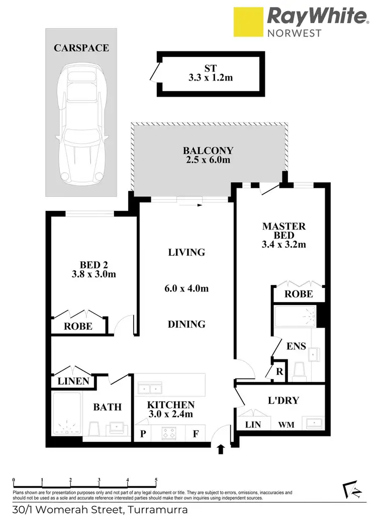 Floorplan of Homely apartment listing, 30/1 Womerah Street, Turramurra NSW 2074