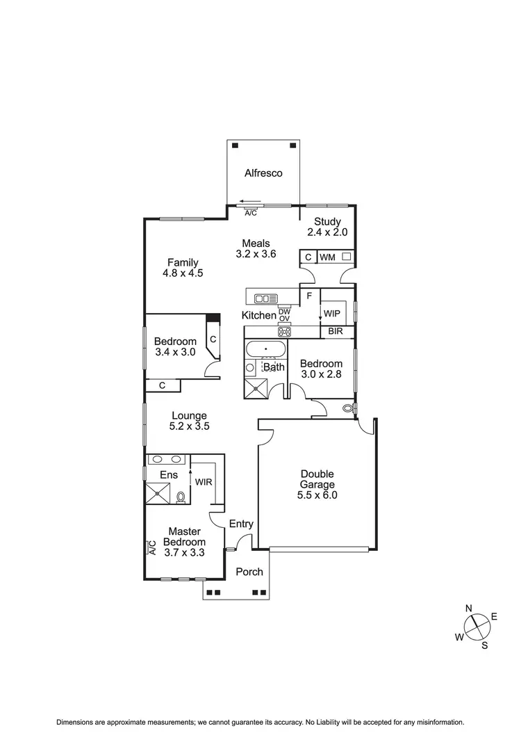Floorplan of Homely house listing, 21 Navigate Road, Doreen VIC 3754
