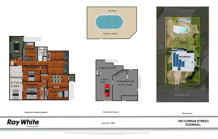 Floorplan of Homely house listing, 100 Curran Street, Koongal QLD 4701