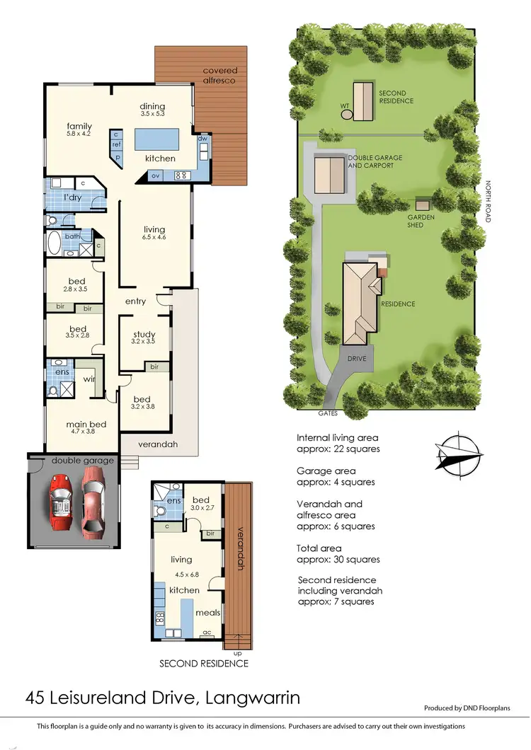 Floorplan of Homely rural property listing, 45 Leisureland Drive, Langwarrin VIC 3910
