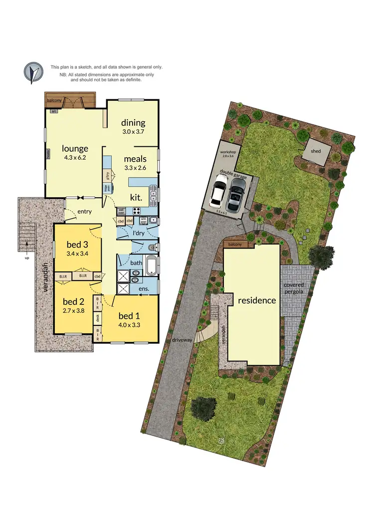 Floorplan of Homely house listing, 2 Mimosa Court, Croydon South VIC 3136