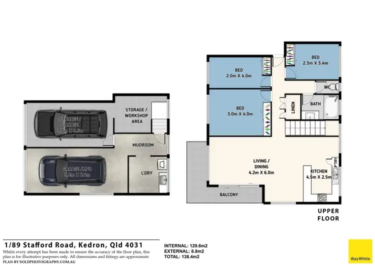 Floorplan of Homely unit listing, 1/89 Stafford Road, Kedron QLD 4031