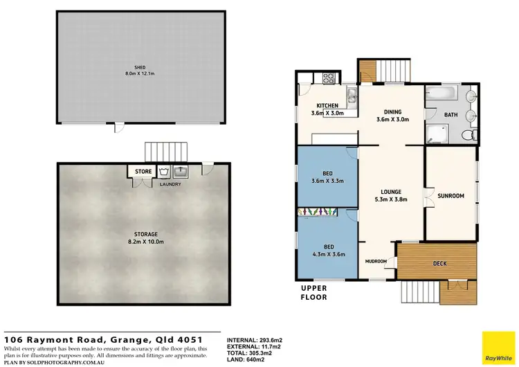 Floorplan of Homely house listing, 106 Raymont Road, Grange QLD 4051
