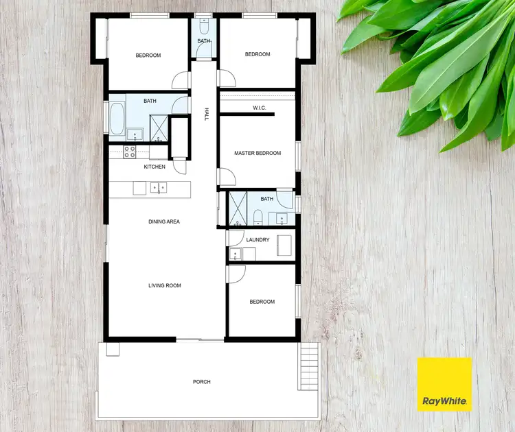 Floorplan of Homely house listing, 4 Amalie Place, Gympie QLD 4570
