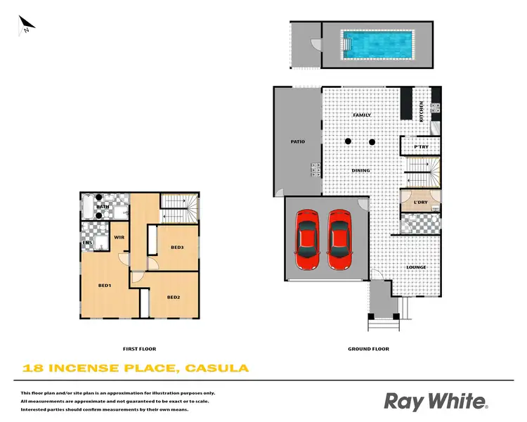 Floorplan of Homely house listing, 18 Incense Place, Casula NSW 2170