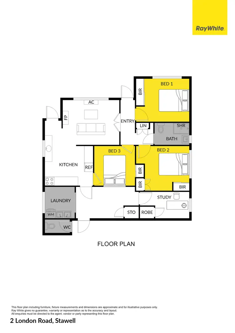 Floorplan of Homely house listing, 2 London Road, Stawell VIC 3380