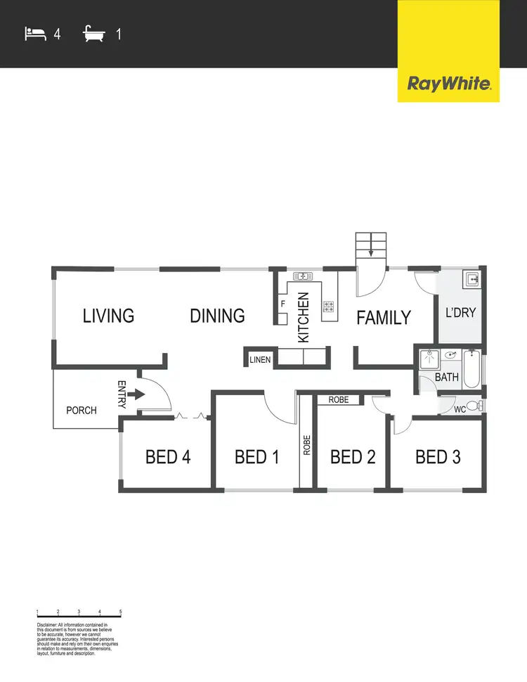 Floorplan of Homely house listing, 8 Millard Place, Flynn ACT 2615