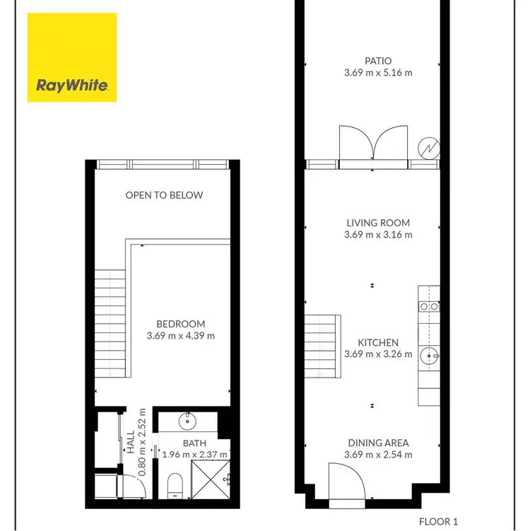 Floorplan of Homely unit listing, 3205/41 Williams Esplanade, Palm Cove QLD 4879