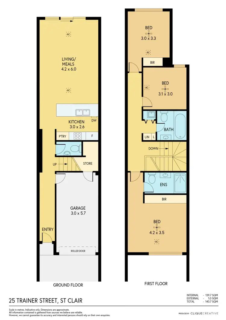 Floorplan of Homely house listing, 35 Trainer Street, St Clair SA 5011