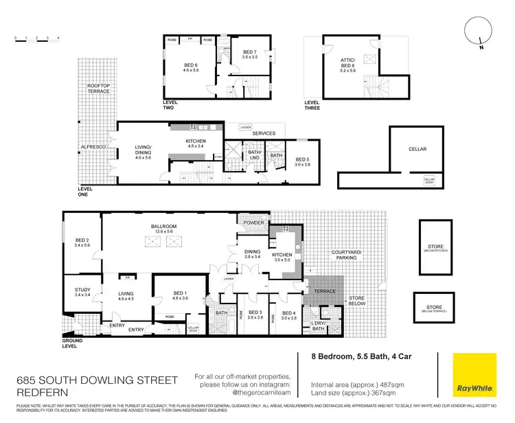 Floorplan of Homely house listing, 685-687 South Dowling Street, Redfern NSW 2016