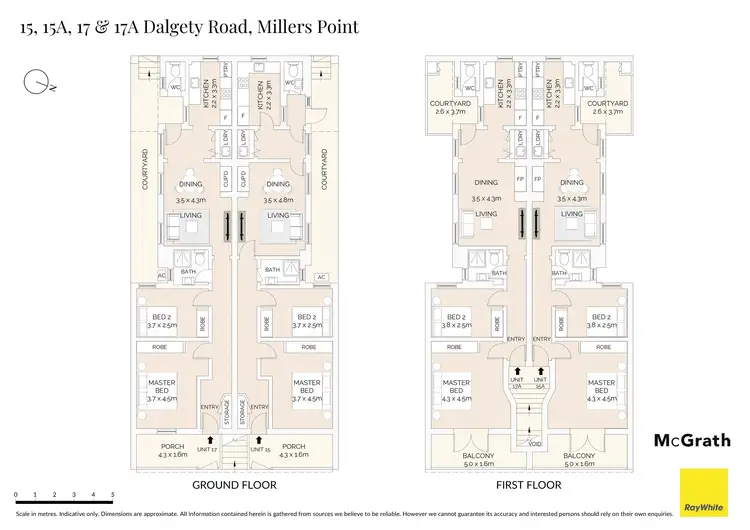 Floorplan of Homely house listing, 15-17A Dalgety Road, Millers Point NSW 2000