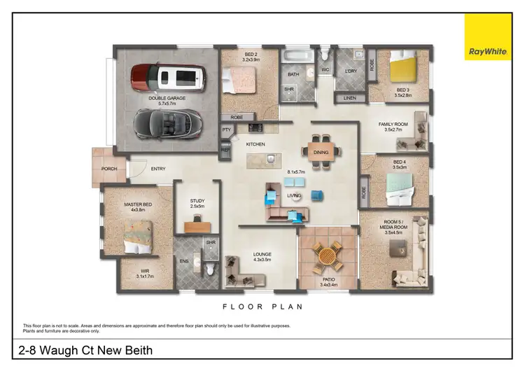 Floorplan of Homely house listing, 2-8 Waugh Court, New Beith QLD 4124