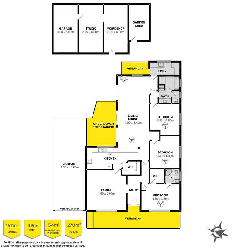 Floorplan of Homely house listing, 4 Washington Street, Goolwa North SA 5214