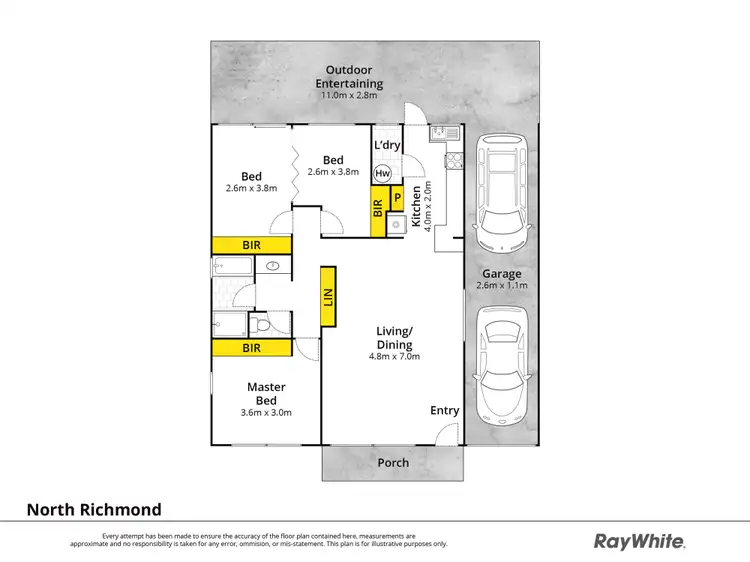 Floorplan of Homely villa listing, 7/8-10 Grose Vale Road, North Richmond NSW 2754