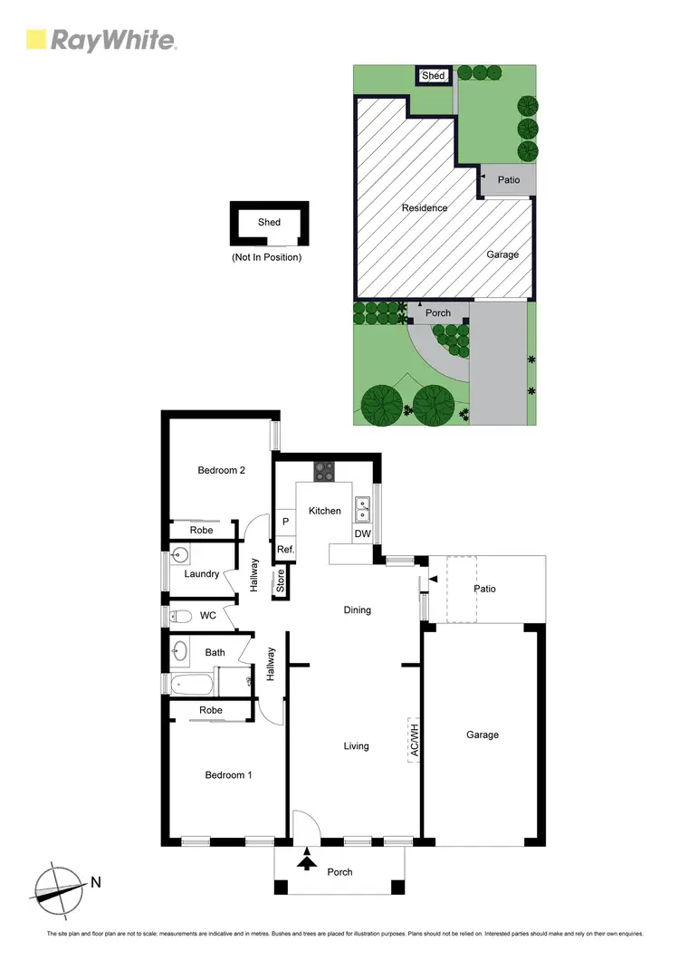 Floorplan of Homely unit listing, 1/141 Raglan Street, Wallan VIC 3756