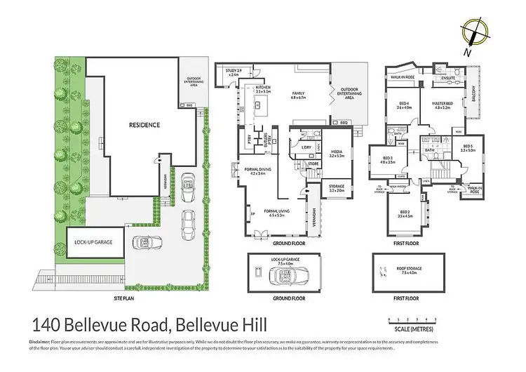 Floorplan of Homely house listing, 140 Bellevue Road, Bellevue Hill NSW 2023