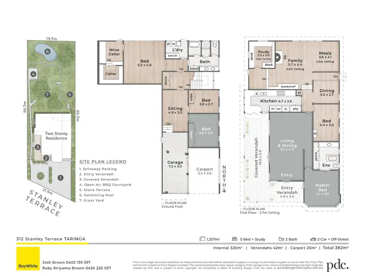 Floorplan of Homely house listing, 312 Stanley Terrace, Taringa QLD 4068