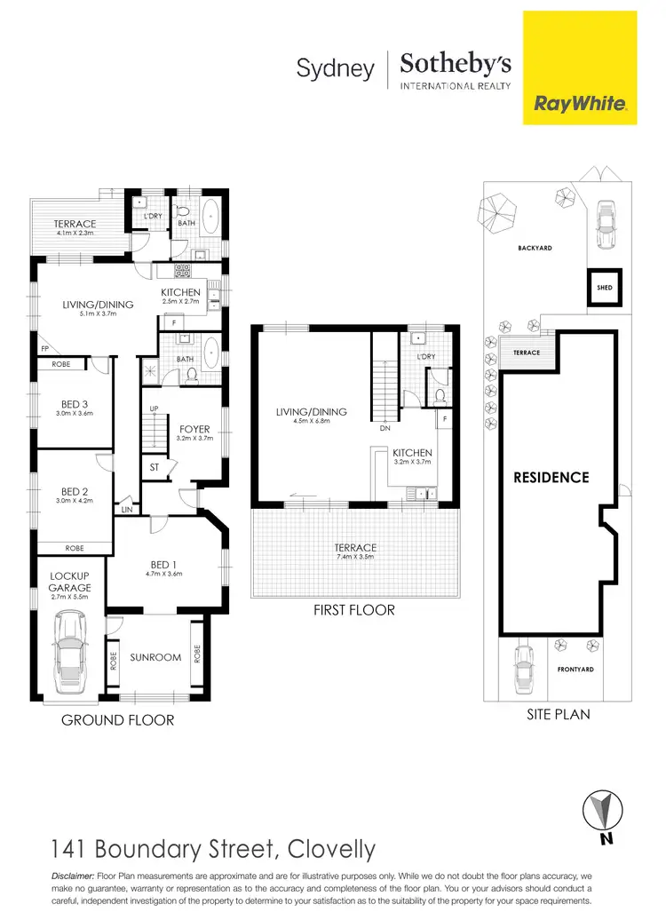 Floorplan of Homely house listing, 141 Boundary Street, Clovelly NSW 2031