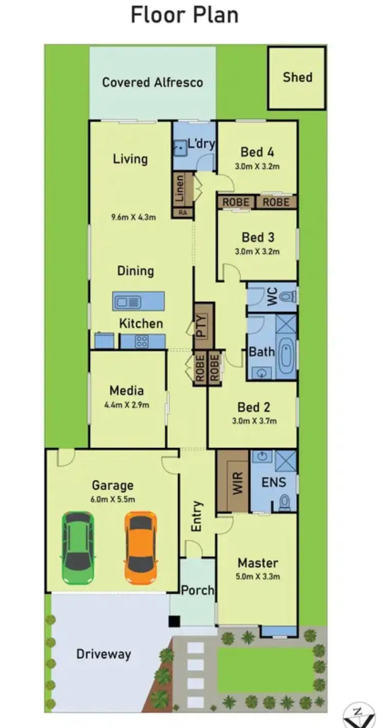 Floorplan of Homely house listing, 67 Stony Brook Way, Truganina VIC 3029