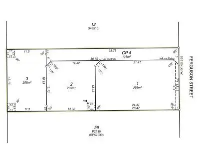 Floorplan of Homely land listing, LOT 2/113 Ferguson Street, Midland WA 6056