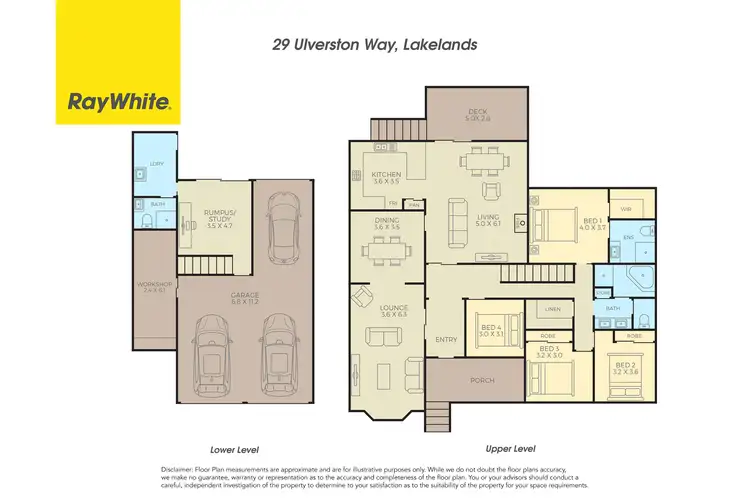 Floorplan of Homely house listing, 29 Ulverston Way, Lakelands NSW 2282