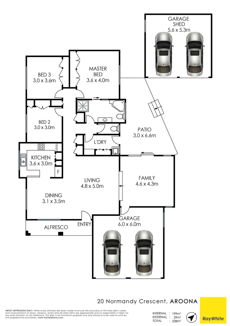 Floorplan of Homely house listing, 20 Normandy Crescent, Aroona QLD 4551