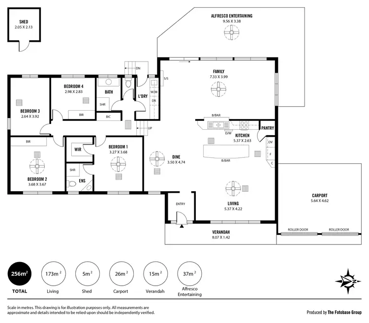 Floorplan of Homely house listing, 13 Lysander Place, Flagstaff Hill SA 5159