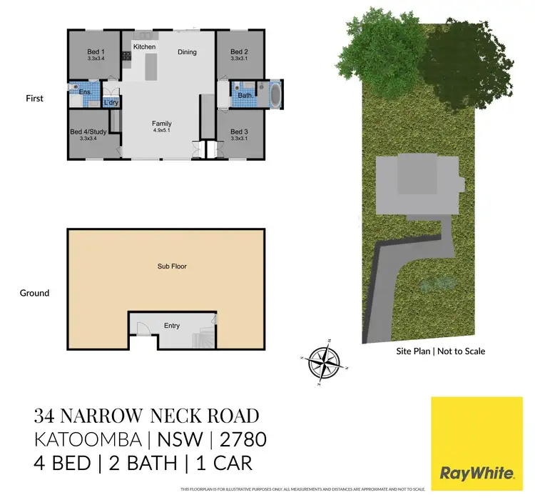 Floorplan of Homely house listing, 34 Narrow Neck Road, Katoomba NSW 2780