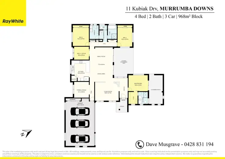 Floorplan of Homely house listing, 11 Kubiak Drive, Murrumba Downs QLD 4503
