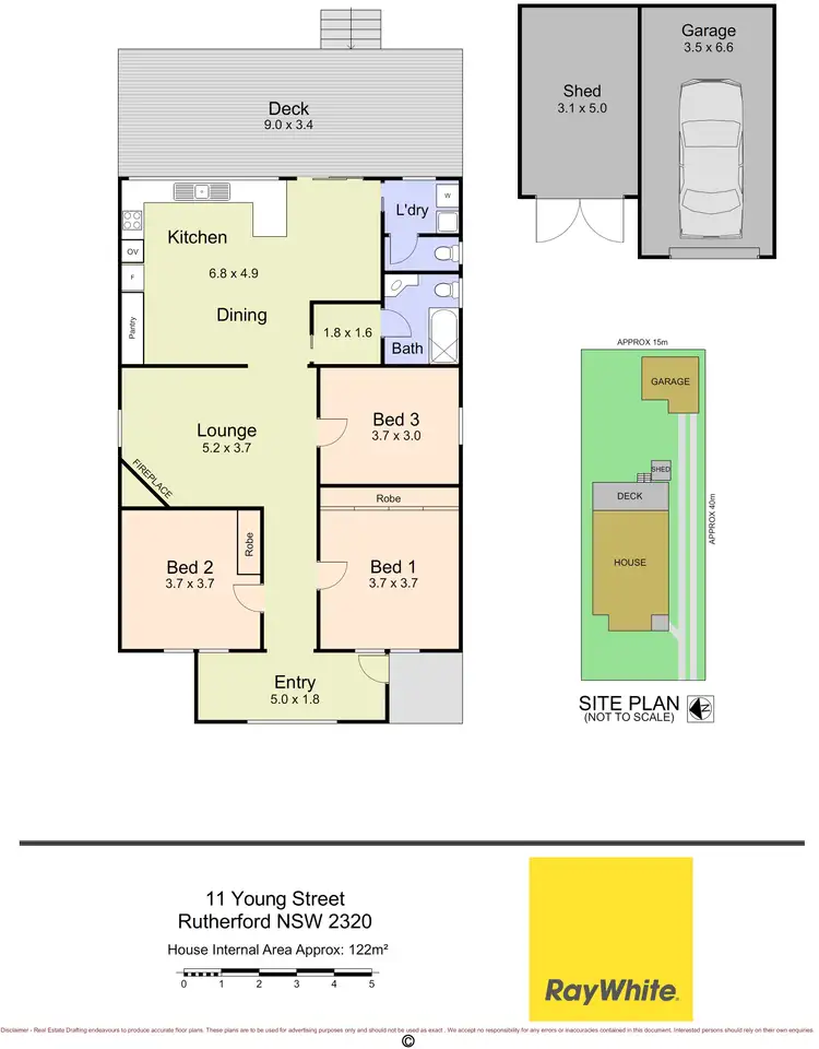 Floorplan of Homely house listing, 11 Young Street, Rutherford NSW 2320