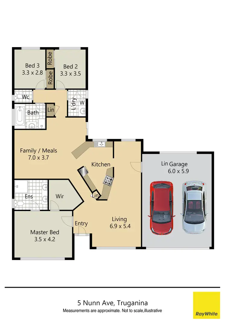 Floorplan of Homely house listing, 5 Nunn Avenue, Truganina VIC 3029