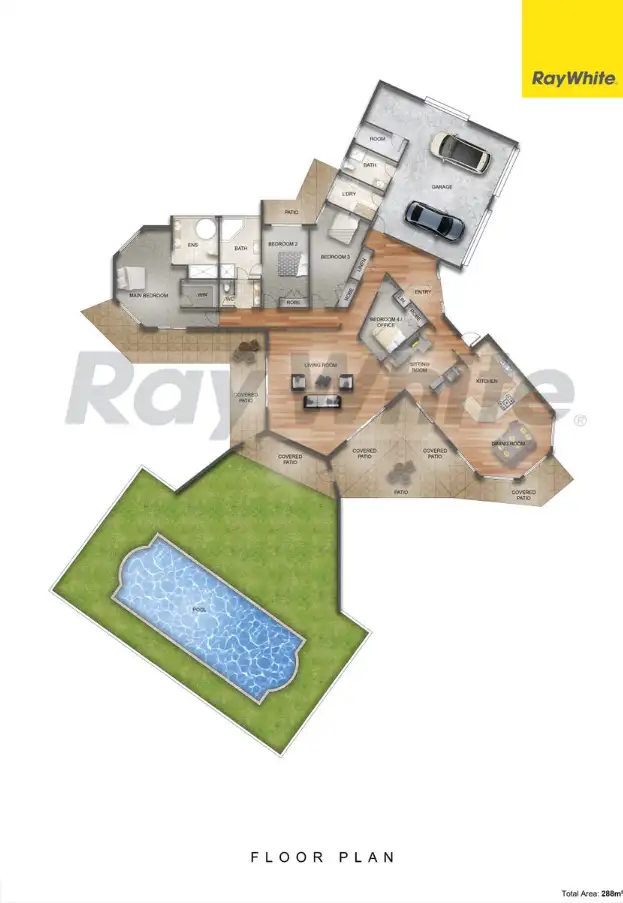 Floorplan of Homely house listing, 32 Mount Eerwah Road, Eerwah Vale QLD 4562