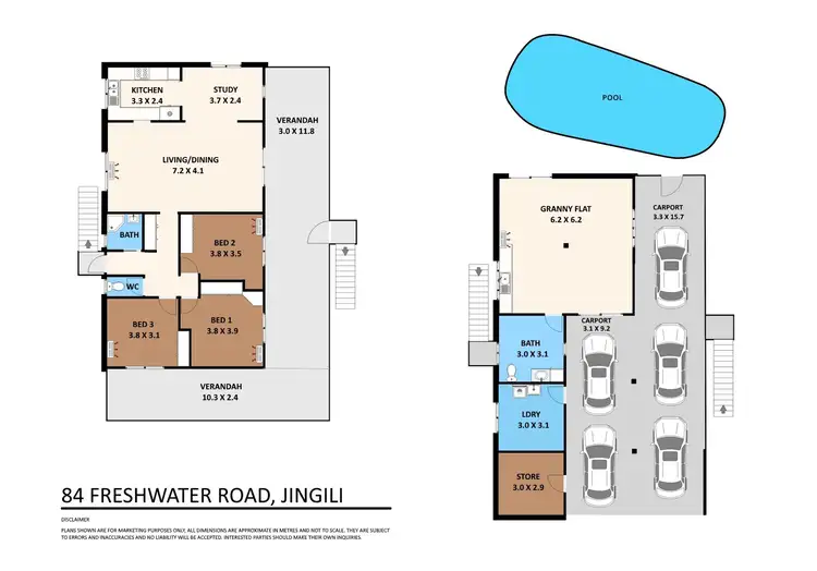 Floorplan of Homely house listing, 84 Freshwater Road, Jingili NT 810