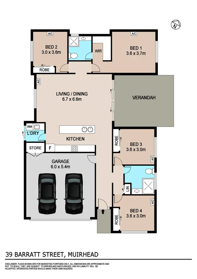 Floorplan of Homely house listing, 39 Barratt Street, Muirhead NT 810