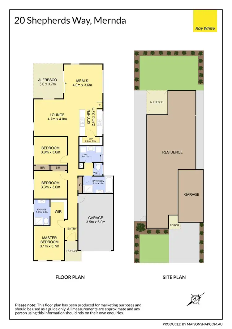 Floorplan of Homely house listing, 20 Shepherds Way, Mernda VIC 3754
