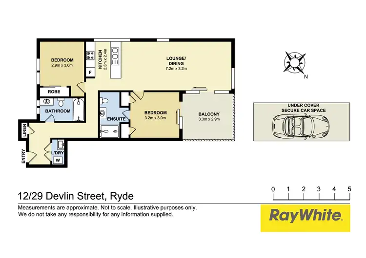 Floorplan of Homely unit listing, 12/29 Devlin Street, Ryde NSW 2112