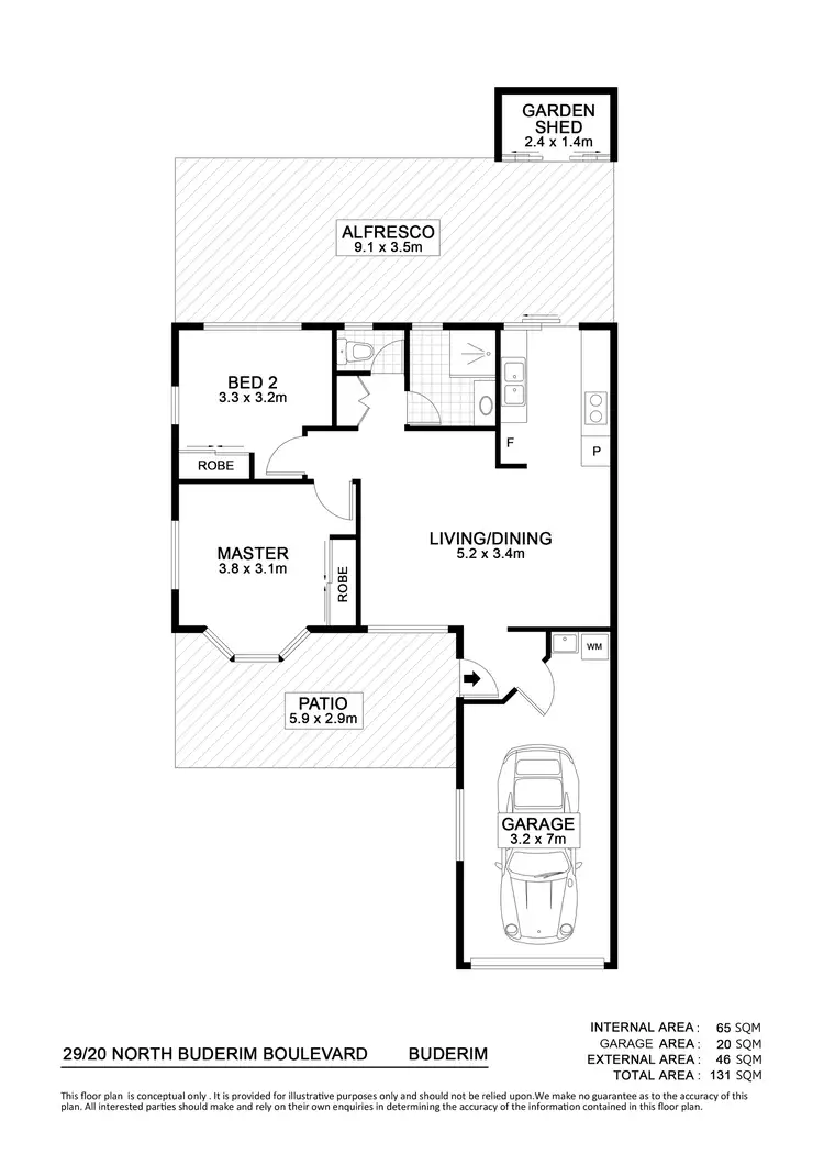 Floorplan of Homely unit listing, 29/20 North Buderim Boulevard, Buderim QLD 4556