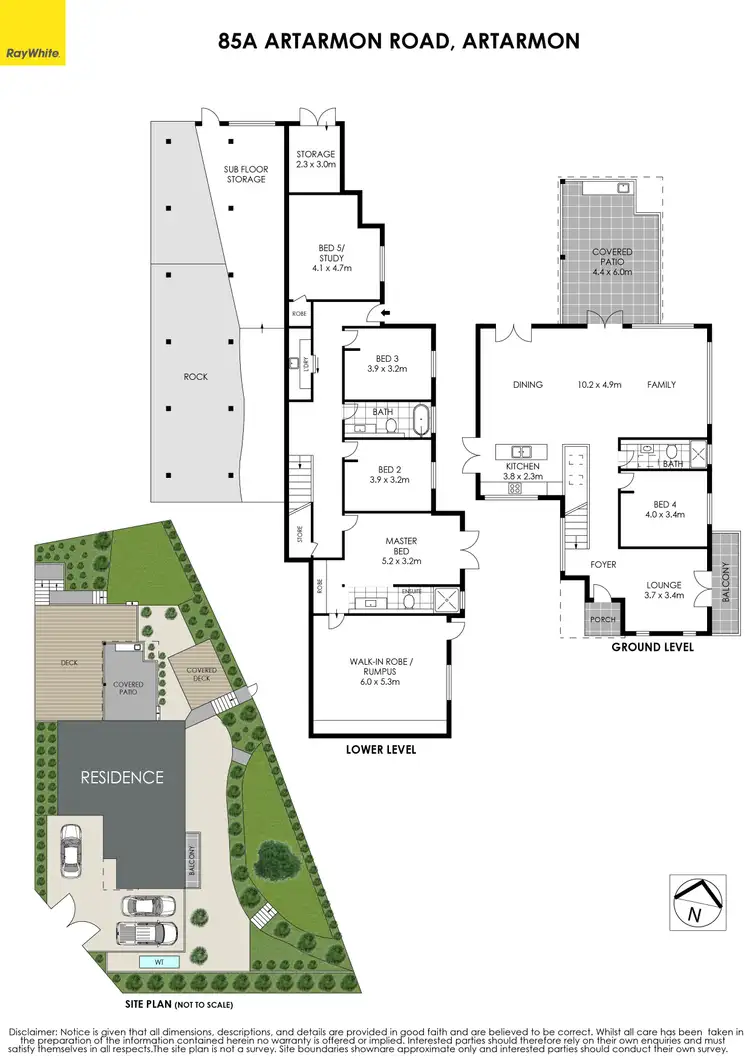 Floorplan of Homely house listing, 85a Artarmon Road, Artarmon NSW 2064