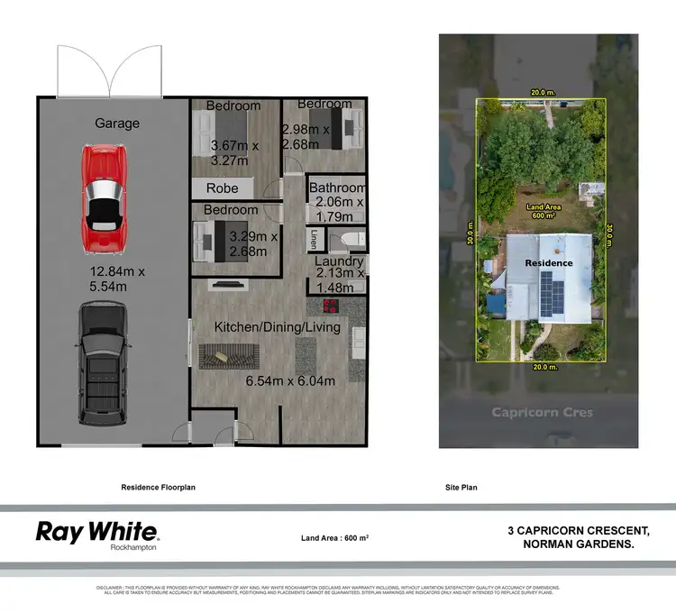 Floorplan of Homely house listing, 3 Capricorn Crescent, Norman Gardens QLD 4701