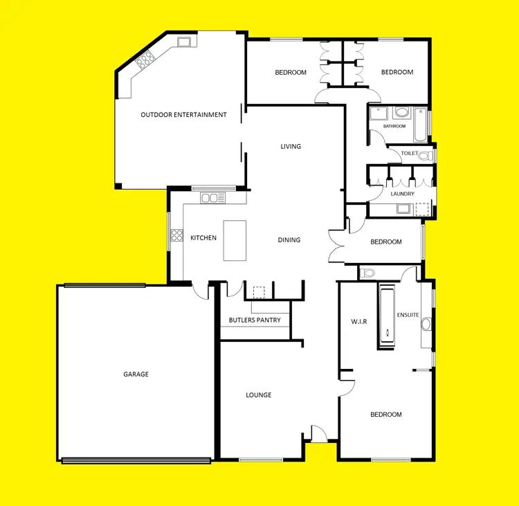 Floorplan of Homely house listing, 37 Olivia Drive, Mildura VIC 3500