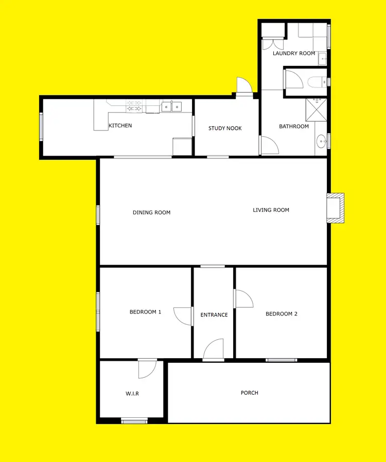 Floorplan of Homely house listing, 3018 Deakin Avenue, Mildura VIC 3500