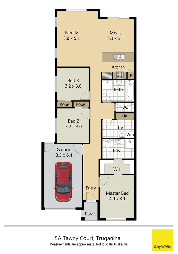 Floorplan of Homely house listing, 5A Tawny Court, Truganina VIC 3029
