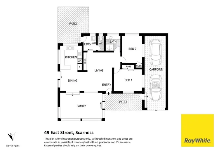 Floorplan of Homely house listing, 49 East Street, Scarness QLD 4655