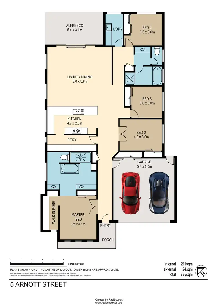 Floorplan of Homely house listing, 5 Arnott Street, Mango Hill QLD 4509