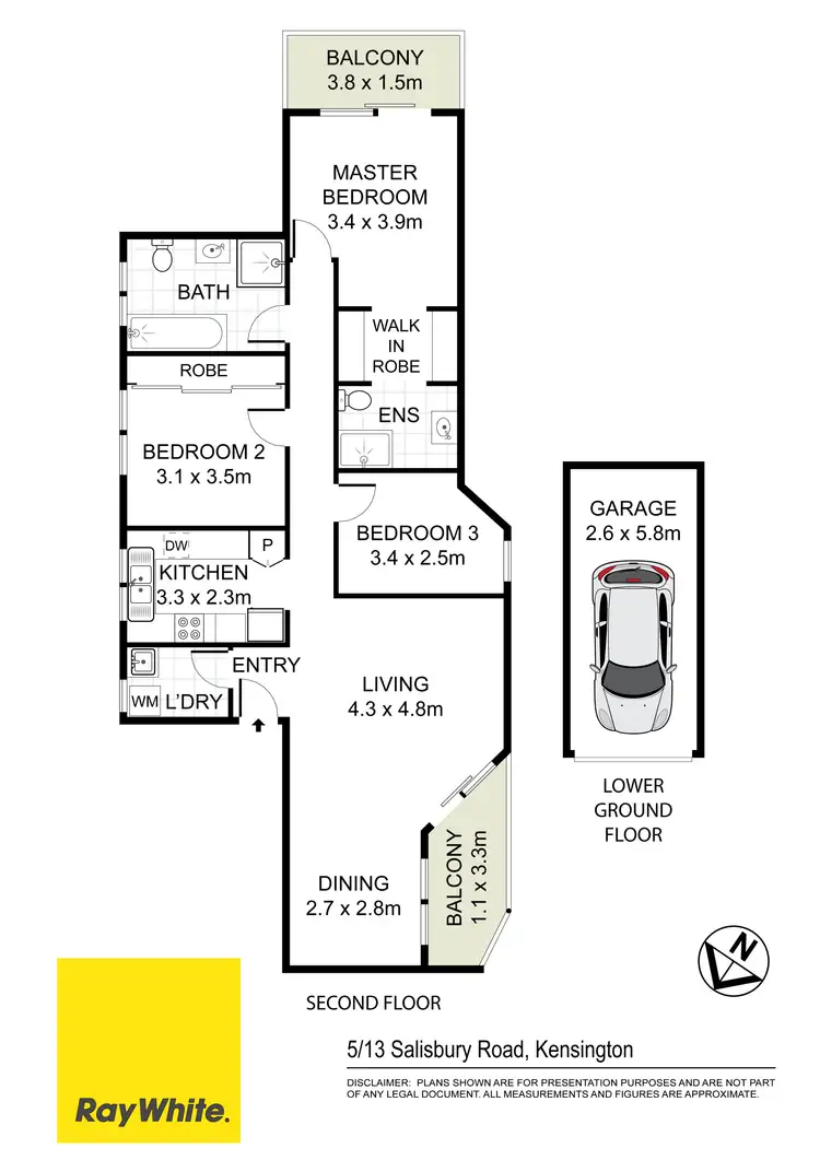 Floorplan of Homely apartment listing, 5/13 Salisbury Road, Kensington NSW 2033