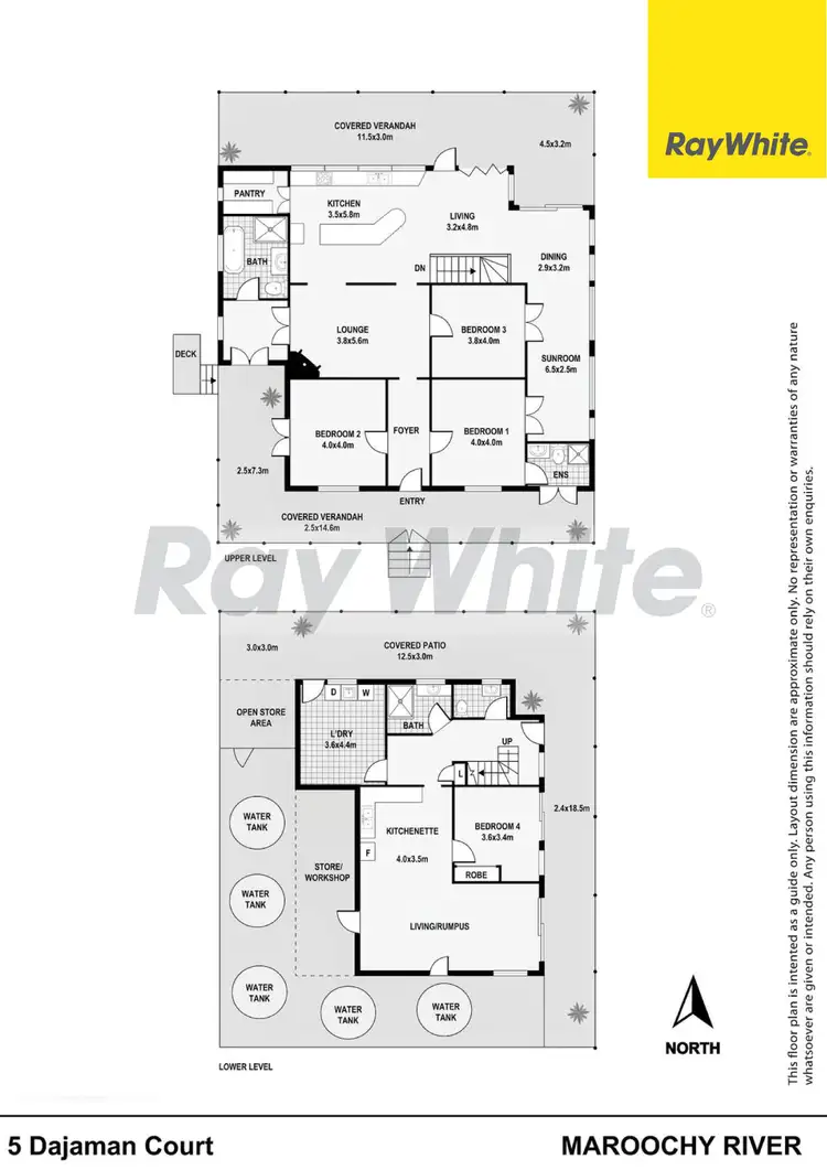 Floorplan of Homely house listing, 5 Dajaman Court, Bli Bli QLD 4560
