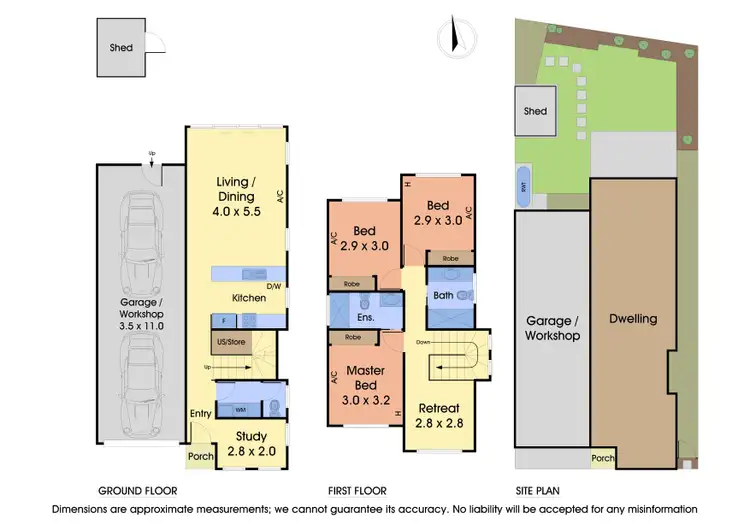 Floorplan of Homely townhouse listing, 2/29 Westham Crescent, Bayswater VIC 3153