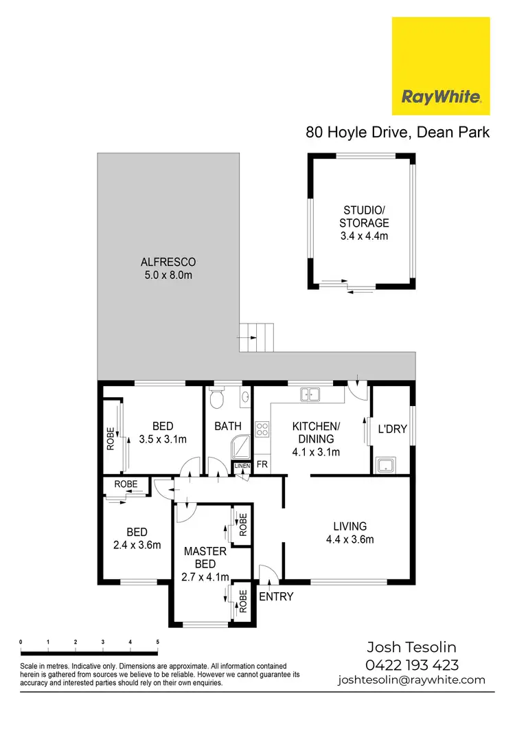 Floorplan of Homely house listing, 80 Hoyle Drive, Dean Park NSW 2761